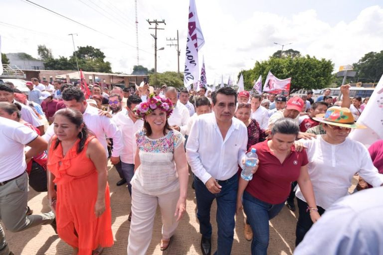 ARRANCA ROCÍO NAHLE EN EL SUR, LA CUNA DE LA IZQUIERDA Y DE MORENA: ROCÍO NAHLE