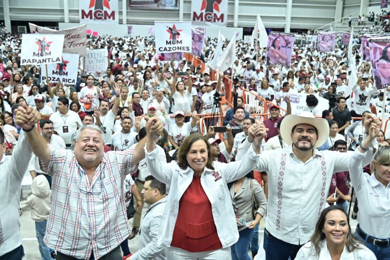 EL EJÉRCITO MAGISTERIAL MCM SE SUMA A ROCÍO NAHLE
