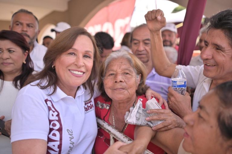 MORENA IMPARABLE CON ROCÍO NAHLE