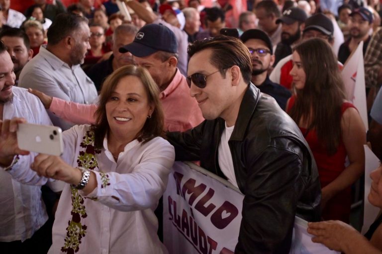Rocio Nahle en evento en Alto Lucero